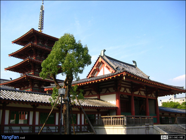 四天王寺(Shitennoji Temple)·中门