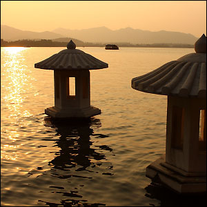 夕阳·杭州