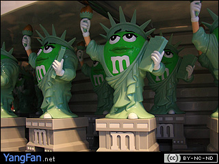 自由女神的巧克力罐